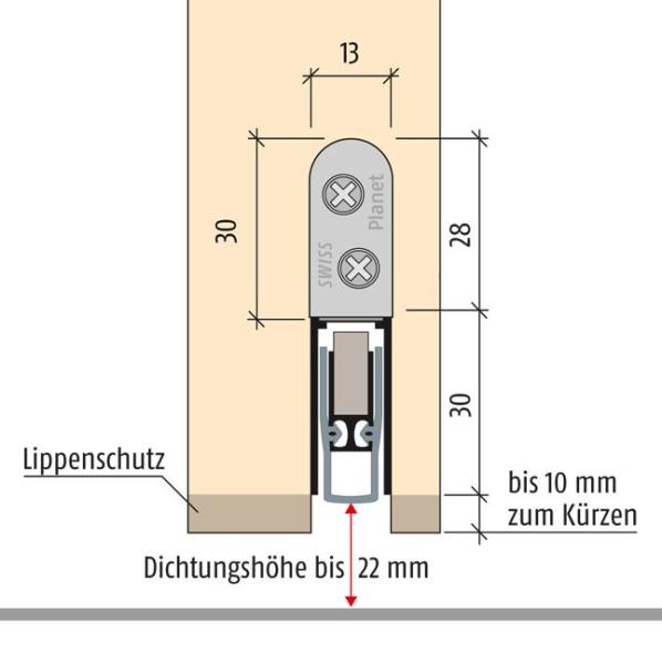 Planet Absenkdichtung HS RD 13/30-710